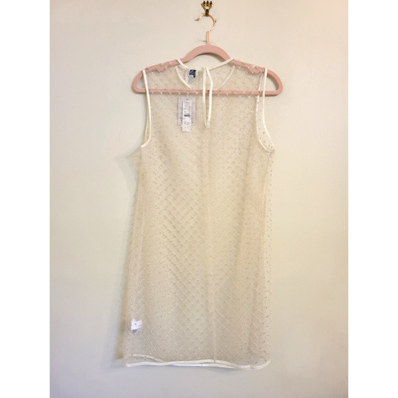 NWT J. Crew Collection Anna October© X J.Crew Sheer Beaded Dress Sheath 6 - Picture 10 of 11